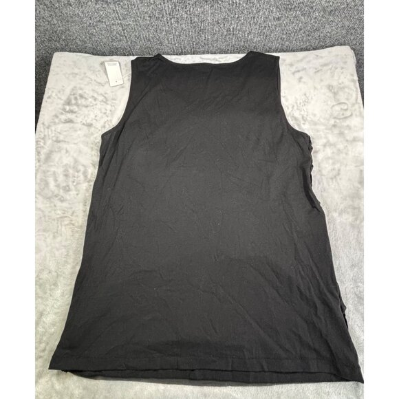 Loft Womens shirt Medium ann taylor ruffled tank top - Picture 10 of 11